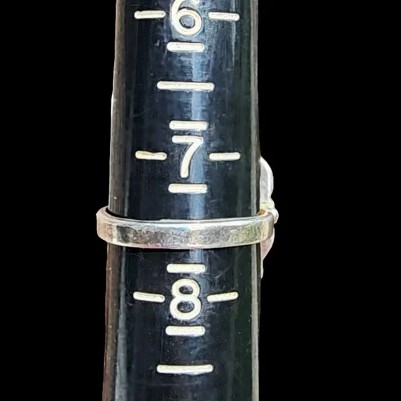 Sterling silver Native American Butterscotch, Amber ring size 7.5 hallma… - Picture 5 of 5